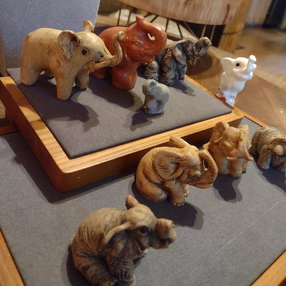 Carved Elephant Collection - Picture 5 of 14